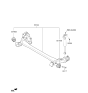 Diagram for Hyundai Ioniq Axle Pivot Bushing - 55160-G7000