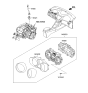 Diagram for 2015 Hyundai Elantra Instrument Cluster - 94004-3Y000