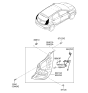 Diagram for 2013 Hyundai Accent Light Socket - 92440-1R010