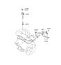 Diagram for 2016 Hyundai Accent Ignition Coil - 27301-2B100