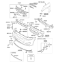 Diagram for Hyundai Accent Fog Light - 92201-1R010