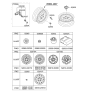 Diagram for Hyundai TPMS Sensor - 52933-3X200
