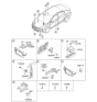 Diagram for 2011 Hyundai Elantra Air Bag Control Module - 95910-3X000