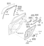 Diagram for 2015 Hyundai Elantra Window Motor - 83460-3X100