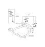 Diagram for Hyundai Tucson Sway Bar Bushing - 54813-1F000
