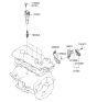 Diagram for 2014 Hyundai Veloster Spark Plug - 18849-08071