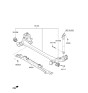 Diagram for Hyundai Elantra Axle Pivot Bushing - 55160-M6000