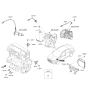 Diagram for 2020 Hyundai Elantra Crankshaft Position Sensor - 39180-03AA0