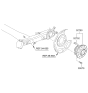 Diagram for 2016 Hyundai Veloster Wheel Hub - 52710-3X000