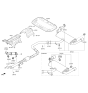 Diagram for 2019 Hyundai Veloster N Muffler Hanger Straps - 28780-S0000