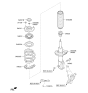 Diagram for 2020 Hyundai Elantra Coil Springs - 54630-F2660