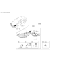 Diagram for Hyundai Elantra Headlight - 92101-F2040