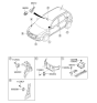 Diagram for Hyundai Elantra Touring Air Bag Sensor - 95920-1H100