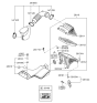 Diagram for Hyundai Sonata Hybrid Air Filter Box - 28110-4R100