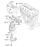 Diagram for Hyundai Exhaust Manifold - 28510-2G160