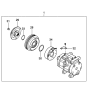 Diagram for Hyundai A/C Clutch - 97644-4D900