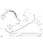 Diagram for Hyundai Kona Brake Line - 58732-J9100