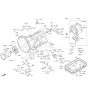 Diagram for Hyundai Genesis G80 Motor And Transmission Mount - 45210-47000
