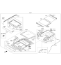 Diagram for 2015 Hyundai Genesis Sunroof - 81620-B1100