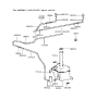 Diagram for 1999 Hyundai Elantra Washer Reservoir - 98620-29000