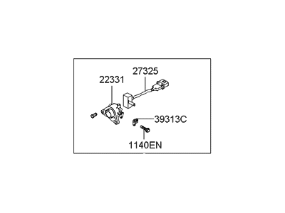Hyundai 22330-38002 Support Assembly-C.P.S