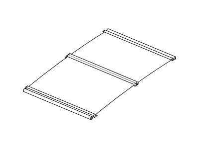 Hyundai 81660-A5000-VYF Roller Blind Assembly-Panoramaroof
