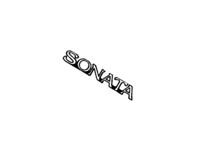 Hyundai 86311-34500 Sonata Emblem