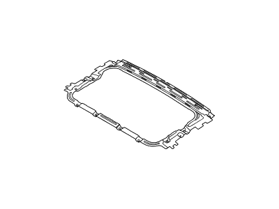 Hyundai 67115-C2020 Ring Assembly-Sunroof Reinforcement