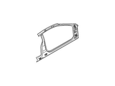 Hyundai 71141-2C000 Reinforcement Assembly-Side Outer RH