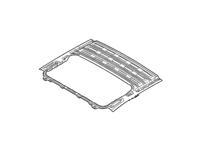 Hyundai 67115-D2050 Ring Assembly-Sunroof Reinforcement
