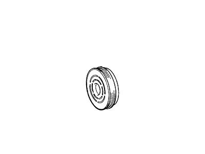 Hyundai Accent Idler Pulley - 97643-22060