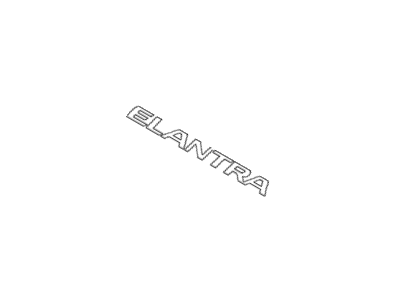2013 Hyundai Elantra Emblem - 86311-3X500