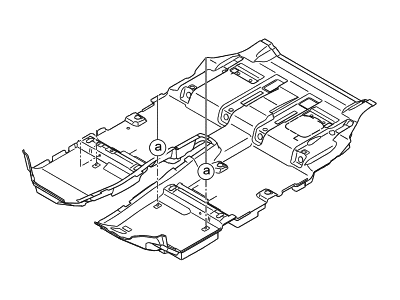 Hyundai 84260-4Z110-RYN Carpet Assembly-Floor