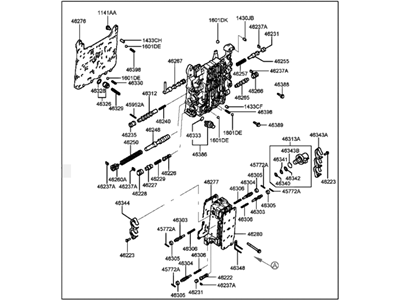 Hyundai 46210-39102 Body Assembly-Automatic Transmission Valve