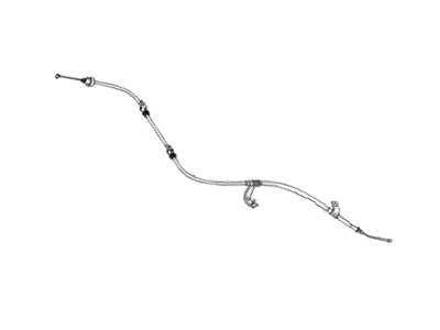 Hyundai Accent Parking Brake Cable - 59760-1G110