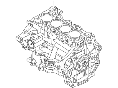 Hyundai 256N2-2BU00 Engine Assembly-Short
