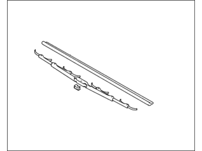 Hyundai 98370-2D802 Passeger Wiper Blade Assembly