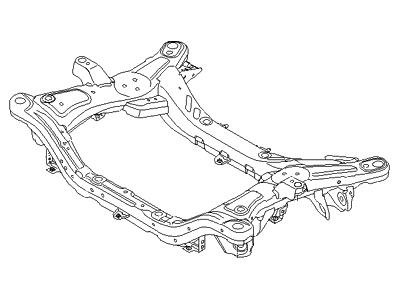 Hyundai 62410-2M010 Crossmember Assembly-Front