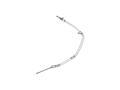 2015 Hyundai Genesis Parking Brake Cable - 59770-B1000