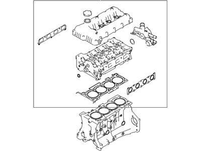Hyundai 20920-2CA01 Gasket Kit-Engine Overhaul Upper