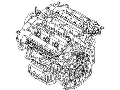 Hyundai 21101-3CA00-A Engine Assembly-Sub