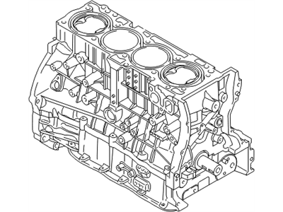 Hyundai 21102-2GK12 Engine Assembly-Short