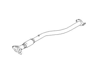 Hyundai 28610-25010 Front Exhaust Pipe