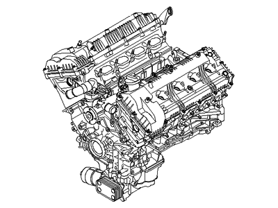 Hyundai 1K101-3FU00 Engine Assembly-Sub