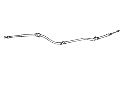 1994 Hyundai Accent Parking Brake Cable - 59760-22110