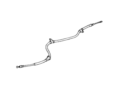 1998 Hyundai Accent Parking Brake Cable - 59770-22000