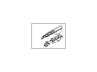 Hyundai 82710-1E261-WK Handle Assembly-Front Door Grip,LH