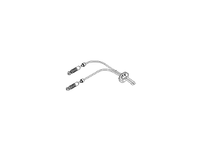 Hyundai 43794-25300 Manual Transmission Lever Cable Assembly