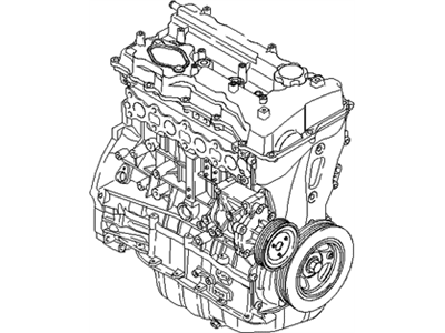 Hyundai 21101-2GK04-HRM Reman Sub Engine