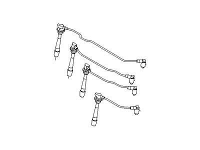 Hyundai 27501-23B00 Cable Set-Spark Plug